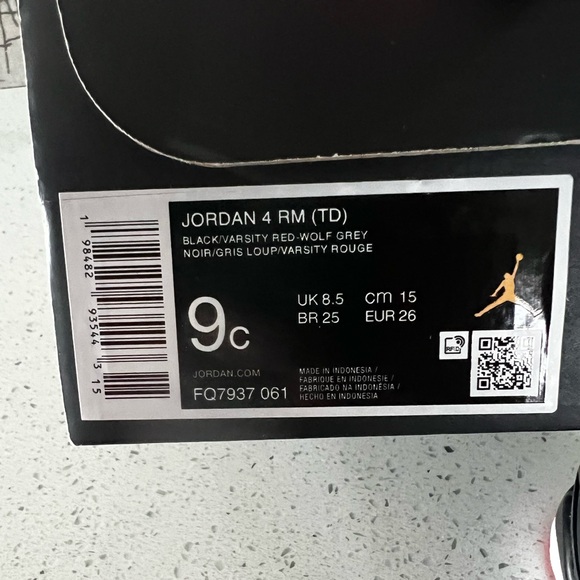 Toddler Jordan 4 RM (TD) - Picture 7 of 7